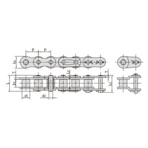 αγροτικές αλυσίδες με κυλίνδρους