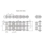 Αλυσίδες ακριβείας με μικρά βήματα σειράς Β