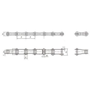 αλυσίδα μετάδοσης διπλού βήματος