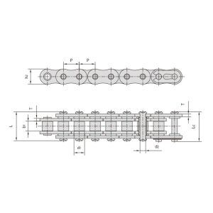 ο-ring αλυσίδα μοτοσικλέτας