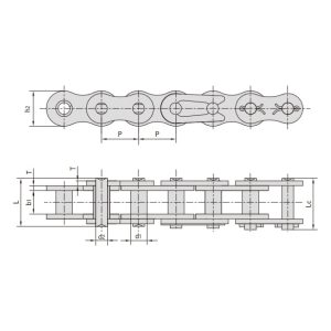 αλυσίδα ανύψωσης χωρίς ροδάκια