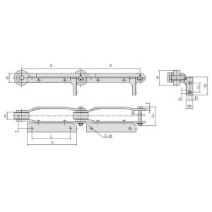 αλυσίδα μεταφοράς μηχανημάτων καπνού