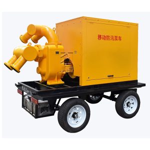 κινητή αντλία νερού και λάσπης ντίζελ