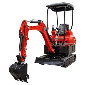 μικρός εκσκαφέας με ερπύστριες