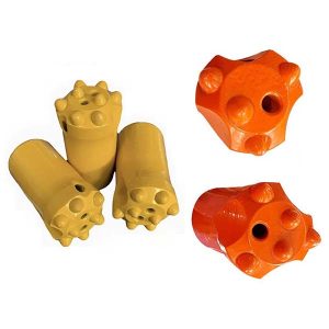 κοπτικό με κωνικό κουμπί για εργαλεία διάτρησης βράχων με κορυφαίο σφυρί